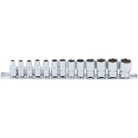 Set chei tubulare hexagonale 4 - 14 mm, actionare 1/4", 13 piese BGS 9102 [1]