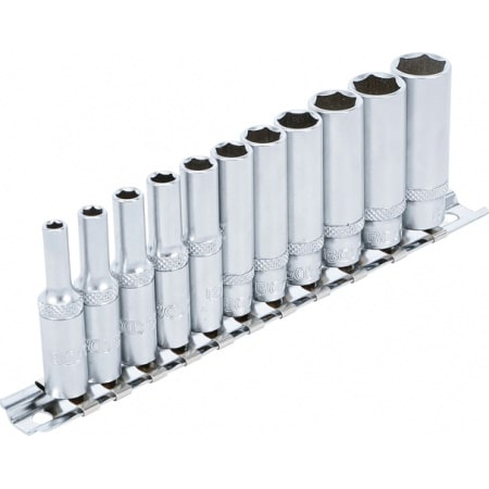 Set chei tubulare hexagonale, actionare 1/4”, 4 -13 mm, 11 piese BGS 2221 [3]