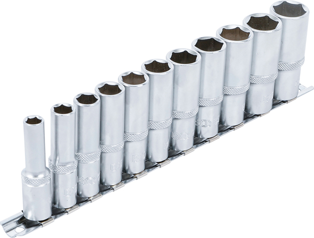 Set chei tubulare hexagonale lungi 8-19 mm, actionare 3/8”, 11 piese BGS 2222 [2]