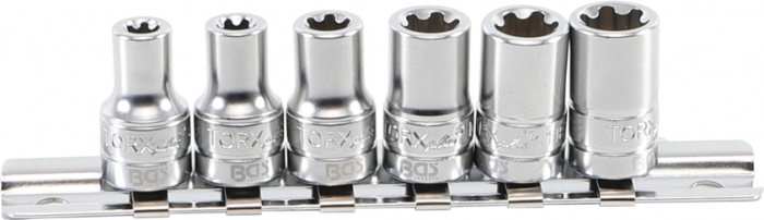 Set chei tubulare profil Torx Plus, antrenare 1/4", 6EP - 12EP, 6 piese BGS 9588 [1]