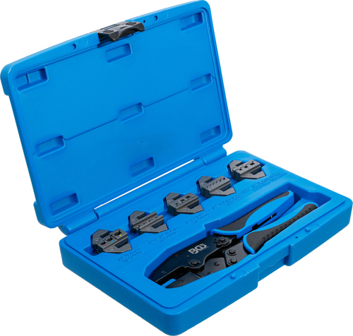 Set cleste de sertizat cu 5 bacuri interschimbabile BGS 1410 [2]