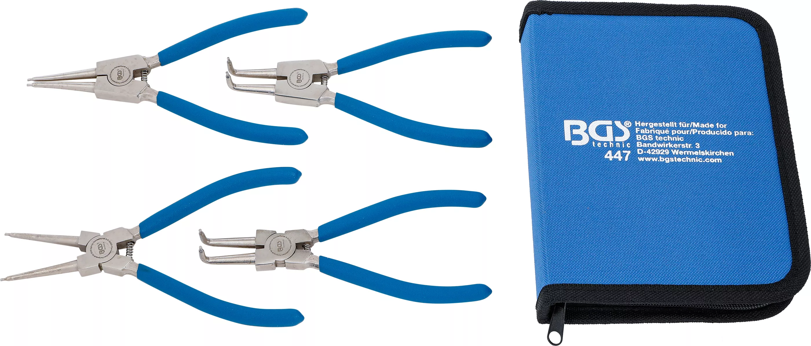 Set clesti de siguranta 175 mm, 4 piese BGS 447 [10]