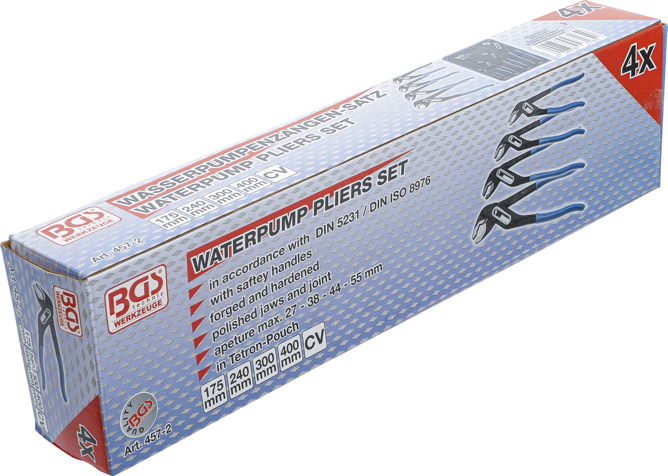 Set clesti reglabili, 4 piese BGS 457-2 [6]