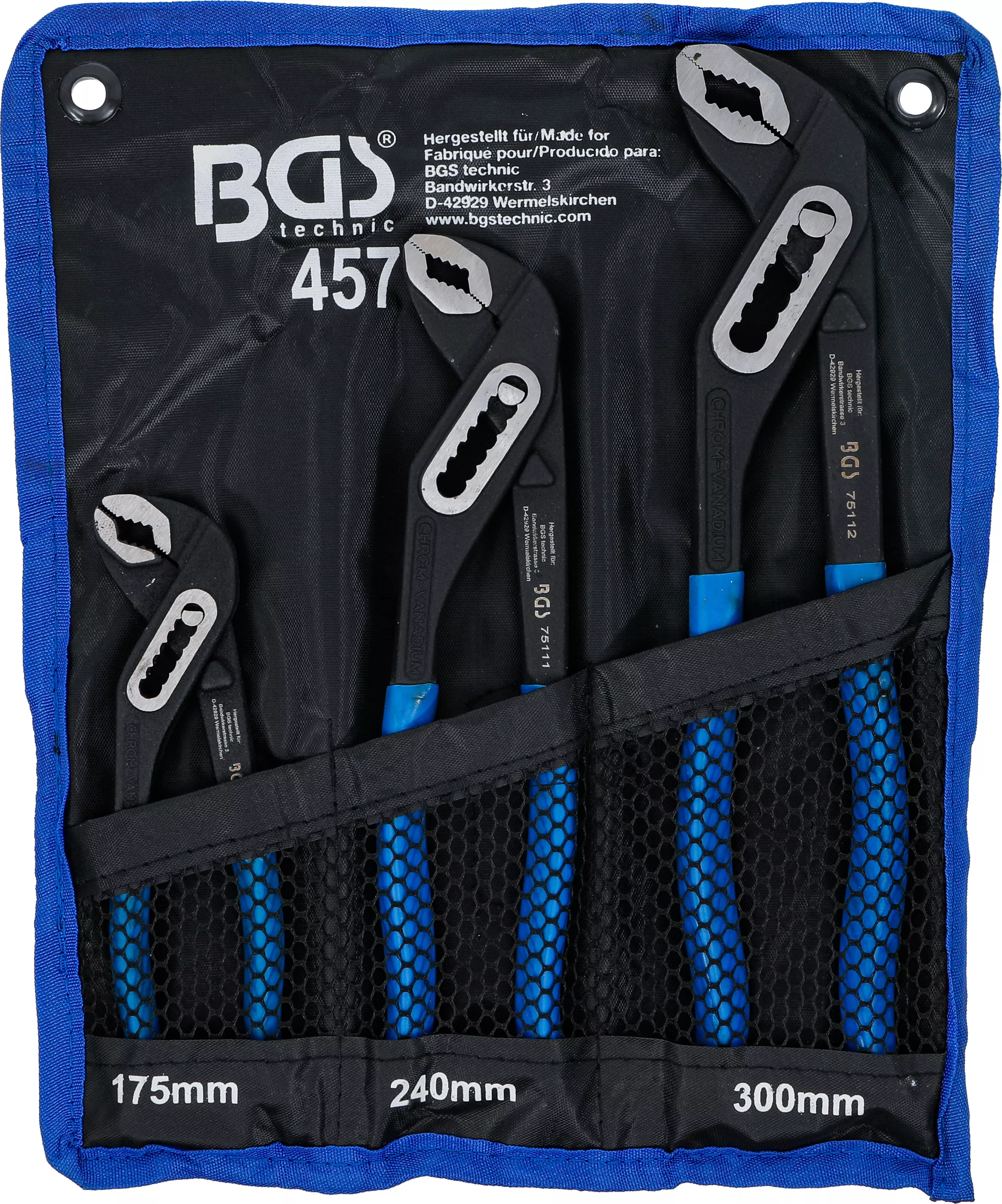 Set clesti reglabili, 3 piese BGS 457 [6]