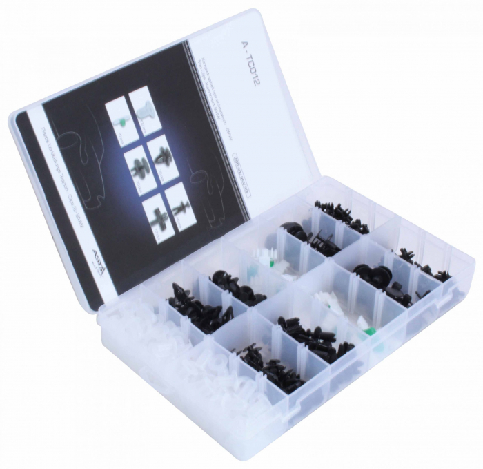 A-TC012 Set clipsuri cleme auto de plastic BMW, 290 piese [3]