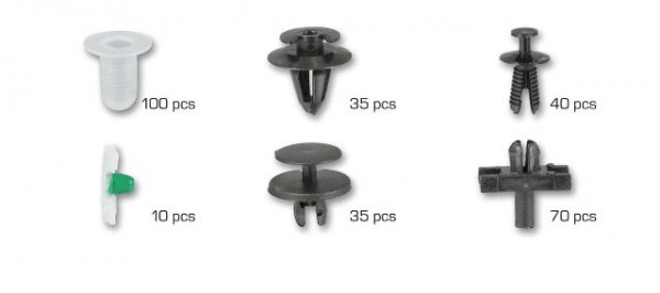 A-TC012 Set clipsuri cleme auto de plastic BMW, 290 piese [2]