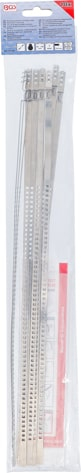 Set coliere pentru burdufuri de ax otel superior inox 7 mm 50 - 120 mm 10 piese, BGS 70328 [3]