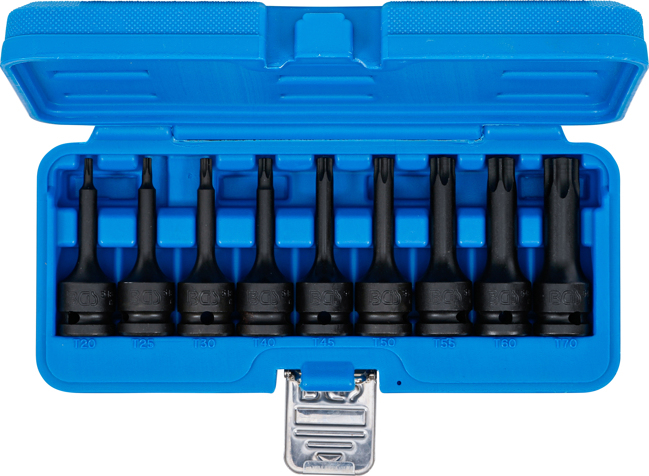 Set biti de impact Torx T20-T70, lungime 75 mm, antrenare 1/2" BGS 5480 [4]