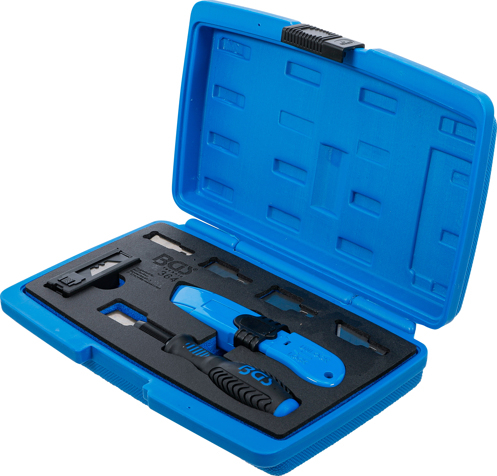 Set cutter si razuitor cu lame de rezerva, 27 piese BGS 364 [4]