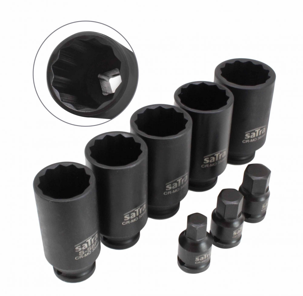 S-S8P Set de 8 bucati chei tubulare de 1/2" dr cu ax de 12 puncte [3]