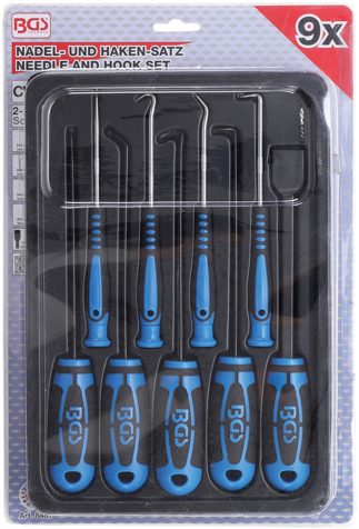Set de carlige si minicarlige, 9 piese BGS 8487 [2]
