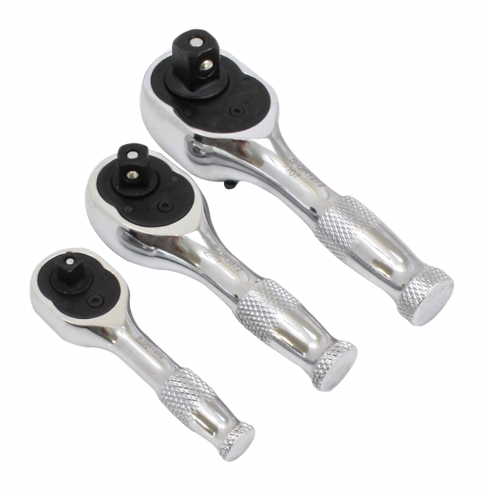 S-QR72S Set clichet mini, actionare 1/4 ″, 3/8 ″, 1/2 ″ [4]
