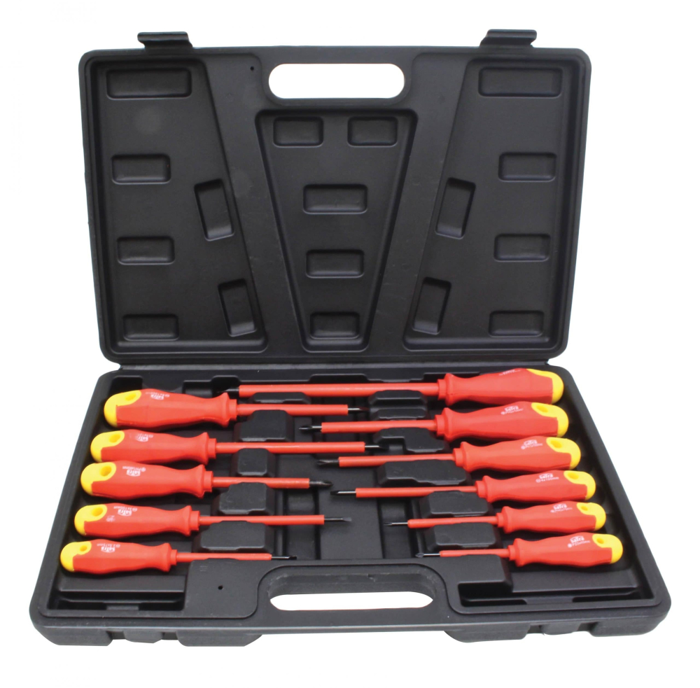 S-SE12P Set de surubelnite cu manere izolate 11 piese [2]