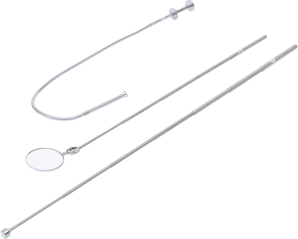 Set recuperator cu magnet, gheare si oglinda, 3 piese BGS 6874 [1]