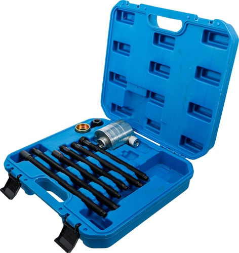 Set dispozitive cilindri hidraulici, cu fusuri de tragere, pentru extractor injectoare Diesel, 17 t, BGS 74285 [3]