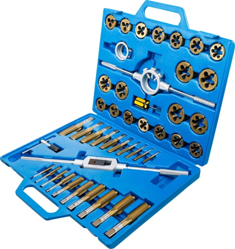 Set filiere si tarozi M6-M24, Tungsten Steel (Titanate), BGS 1899 [4]