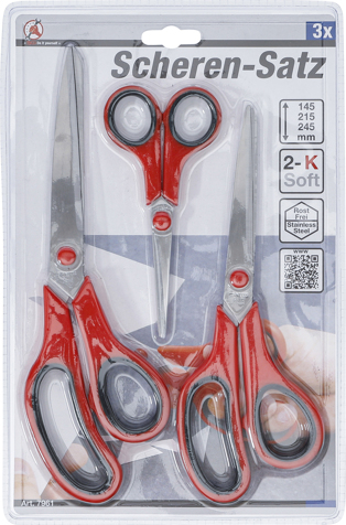 Set foarfece, 3 piese BGS 7961 [4]