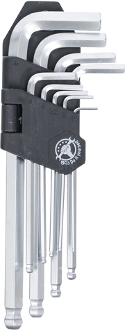 Set chei imbus tip L 1.5-10 mm, 9 piese BGS 815 [2]