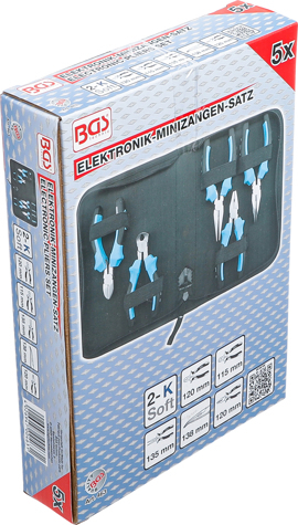 Set mini clesti de precizie BGS 463 [6]