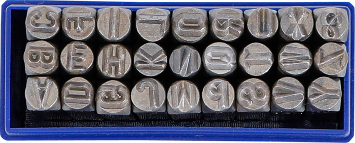 Set pansoane litere, 6 mm BGS 2033 [2]