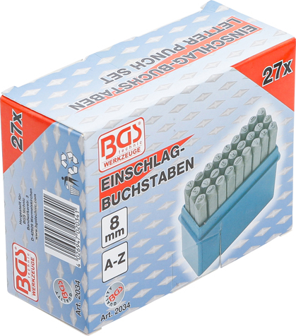 Set pansoane litere, 8 mm BGS 2034 [5]