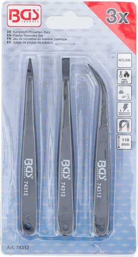 Set Pensete plastic 3 piese, BGS 74312 [4]