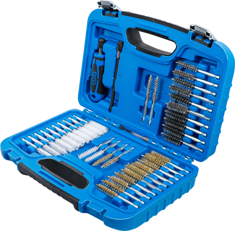 Set perii de sarma/plastic pentru autofiletanta, 38 piese BGS 3078 [4]