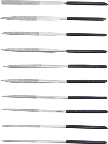 Set pile diamantate, 140x3 mm, 10 piese BGS 1920 [3]