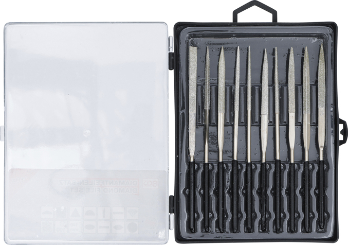 Set pile diamantate, 140x3 mm, 10 piese BGS 1920 [4]