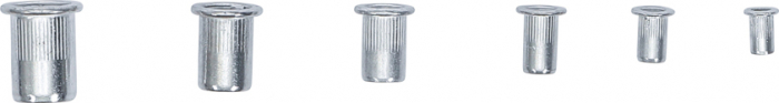 Set piulite-nit din aluminiu M3-M10, 150 piese BGS 14127 [2]