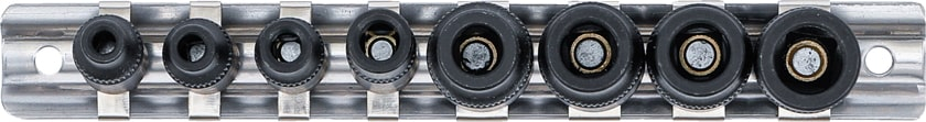 Set port-tarozi, extractoare pentru suruburi rupte, antrenare cu patrat interior magnetic 6,3 mm (1/4") / 10 mm (3/8"), 8 piese, BGS 9771 [3]