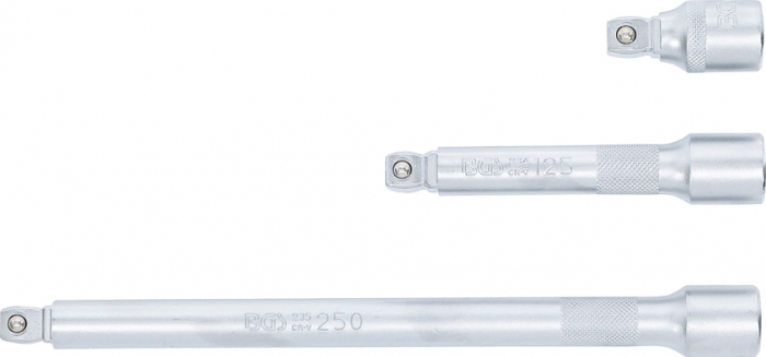 Set prelungitoare cu cap sferic, actionare 1/2", 3 piese BGS 2240 [3]