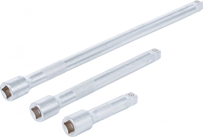 Set prelungitoare cu cap sferic, actionare 3/8", 75 / 150 / 250 mm, 3 piese BGS 2239 [2]