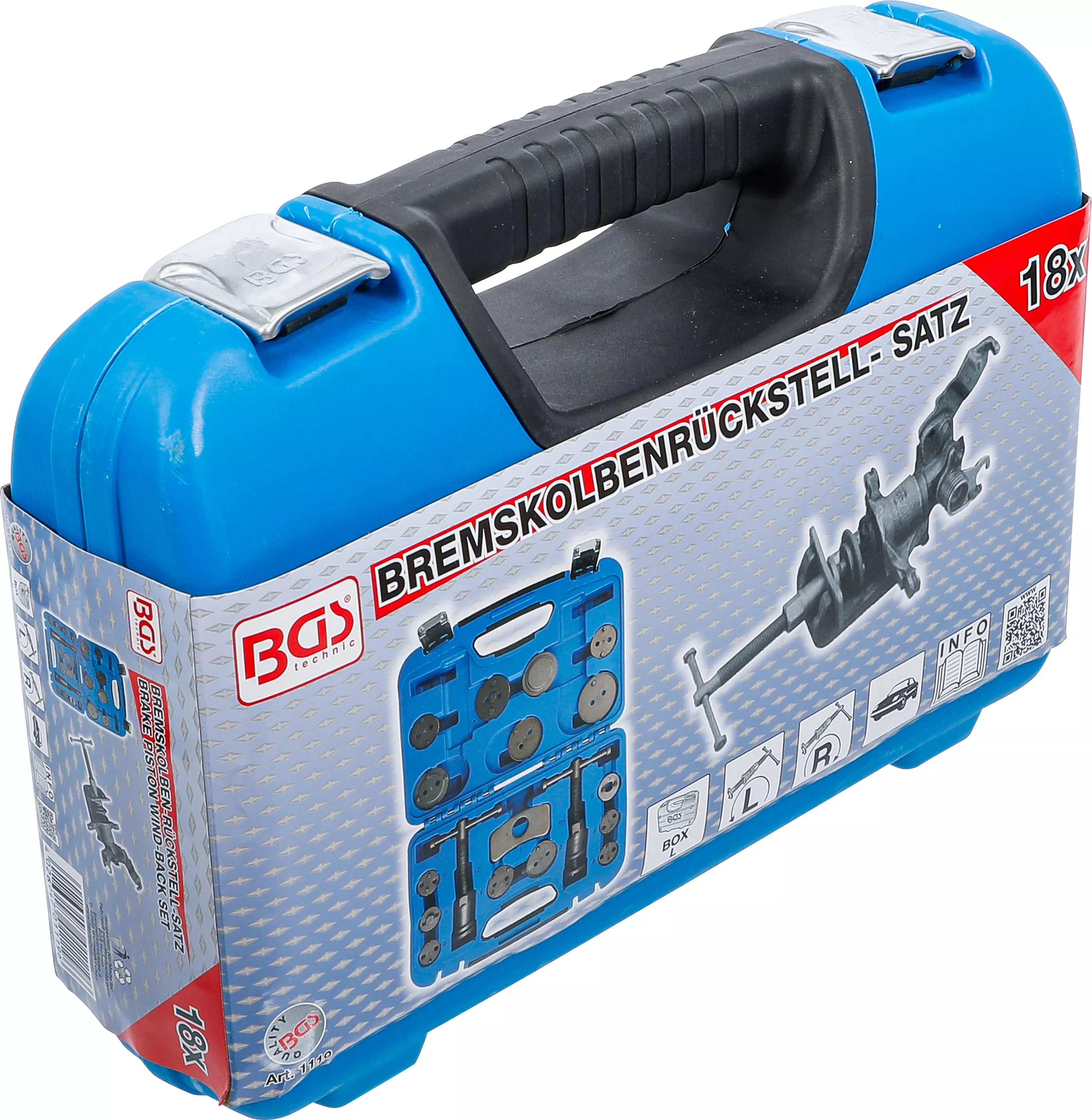 Set prese etrier, 18 piese BGS 1119 [10]