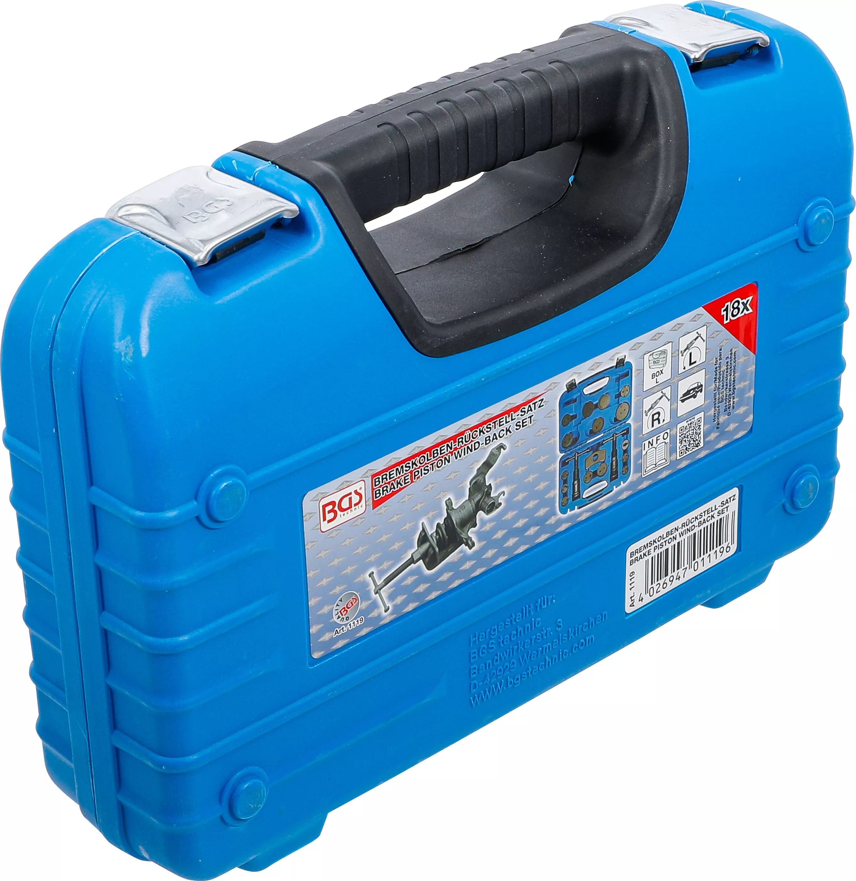 Set prese etrier, 18 piese BGS 1119 [7]