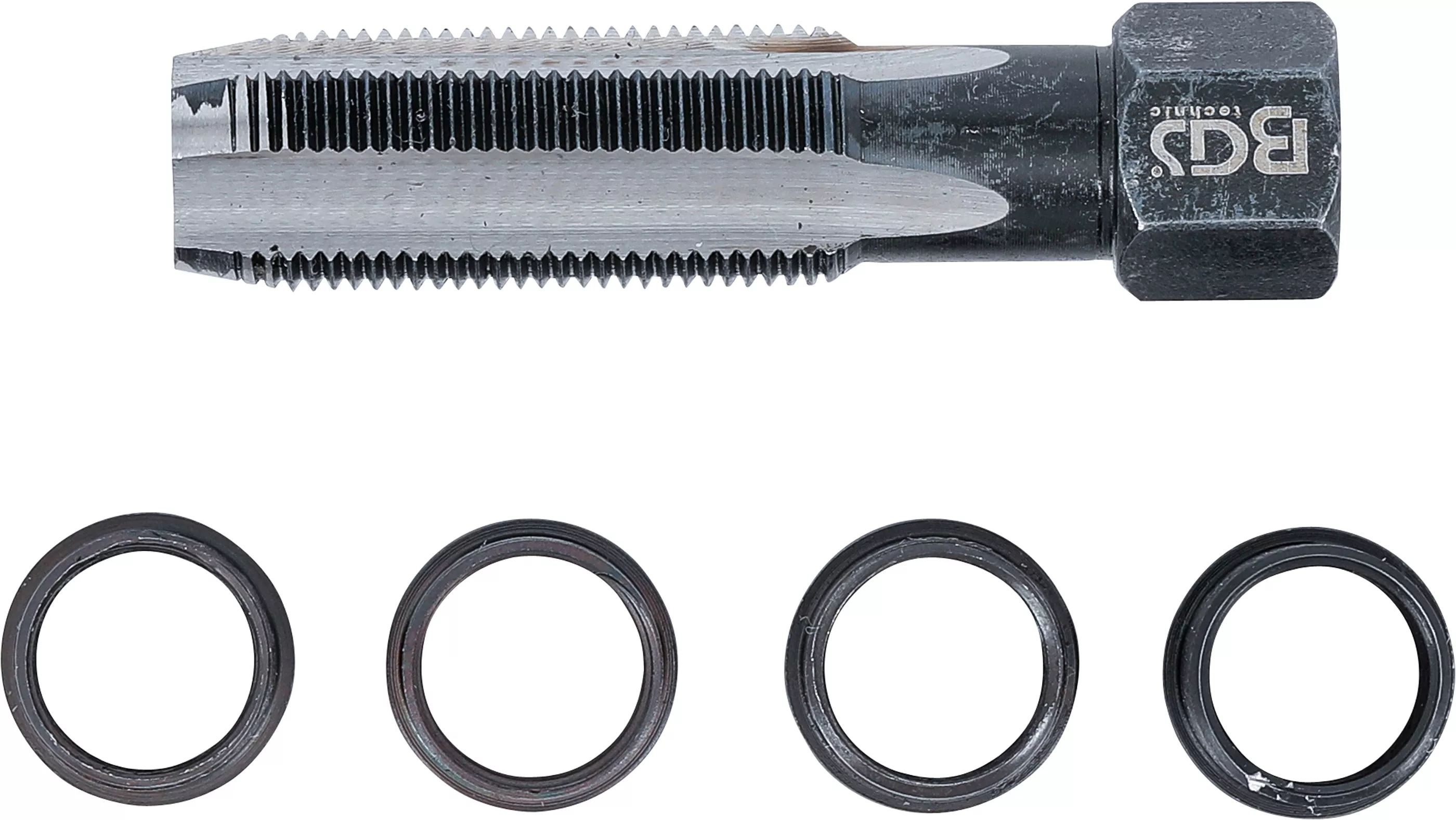 Set reparatii filete pentru bujii M14 x 1.25, 5 piese BGS 152 [4]