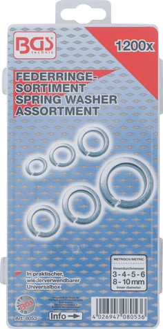 Set saibe grover, 1200 piese BGS 8053 [3]