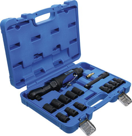 Set surubelnite cu clichet pneumatic, actionare 1/2", 102 Nm, 14 piese BGS 70192 [3]