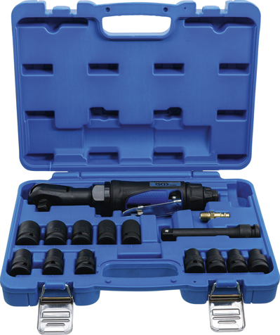 Set surubelnite cu clichet pneumatic, actionare 1/2", 102 Nm, 14 piese BGS 70192 [1]