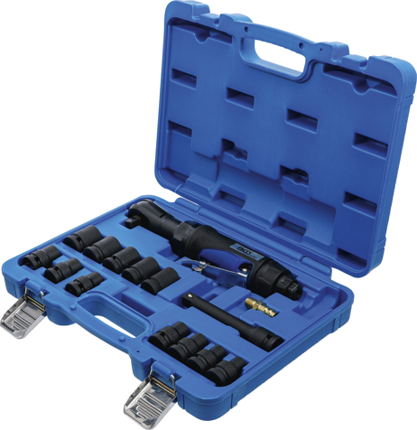 Set surubelnite cu clichet pneumatic, actionare 1/2", 102 Nm, 14 piese BGS 70192 [4]