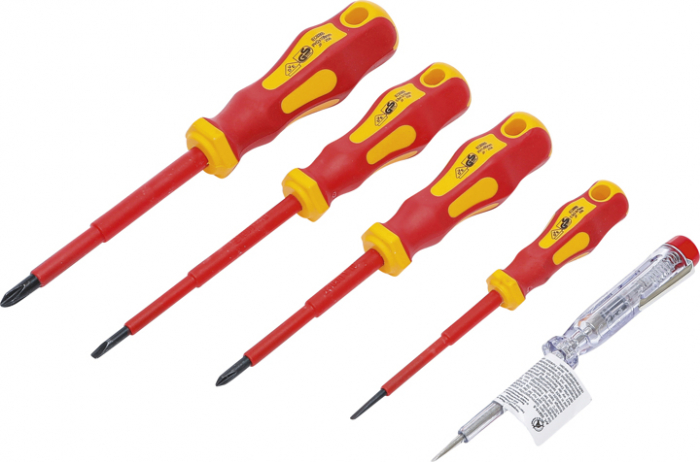 Set surubelnite VDE pentru electricieni, 5 piese BGS 35815 [1]