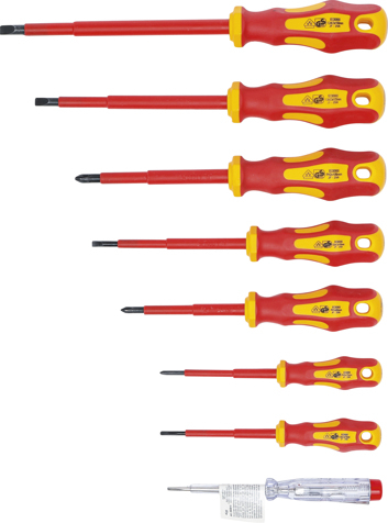 Set surubelnite pentru electricieni VDE, 8 piese BGS 35838 [2]