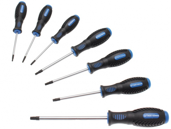 Set surubelnite torx cu gaura, T8-T40 BGS7841 [1]