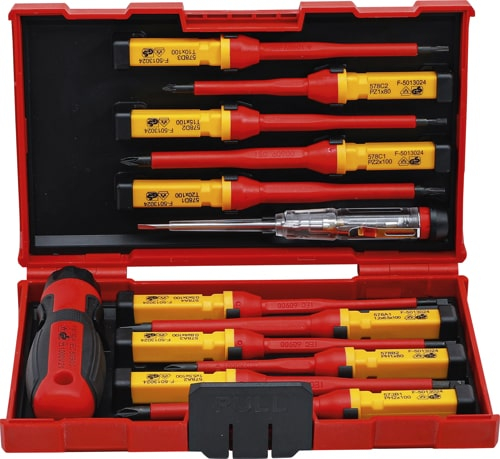 Set surubelnite VDE, cu capete interschimbabile, 13 piese BGS 35814 [1]