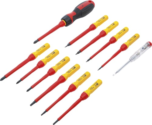 Set surubelnite VDE, cu capete interschimbabile, 13 piese BGS 35814 [2]