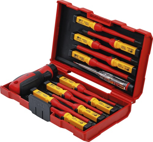 Set surubelnite VDE, cu capete interschimbabile, 13 piese BGS 35814 [8]