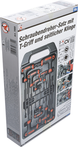 Set surubelnite torx cu maner T, T10-T50, 9 piese BGS 7880 [4]