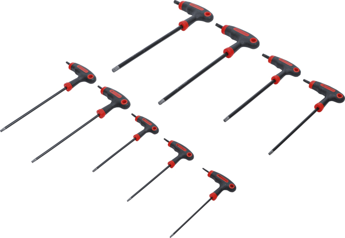 Set surubelnite torx cu maner T, T10-T50, 9 piese BGS 7880 [2]