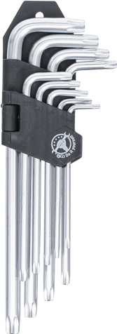 Set chei tip L profil Torx, 9 piese, T10-T50, 9 piese BGS 816 [2]