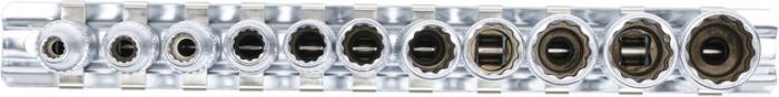 Set chei tubulare 4 - 13 mm, 12 puncte, antrenare 1/4”, 11 piese BGS 5251 [3]